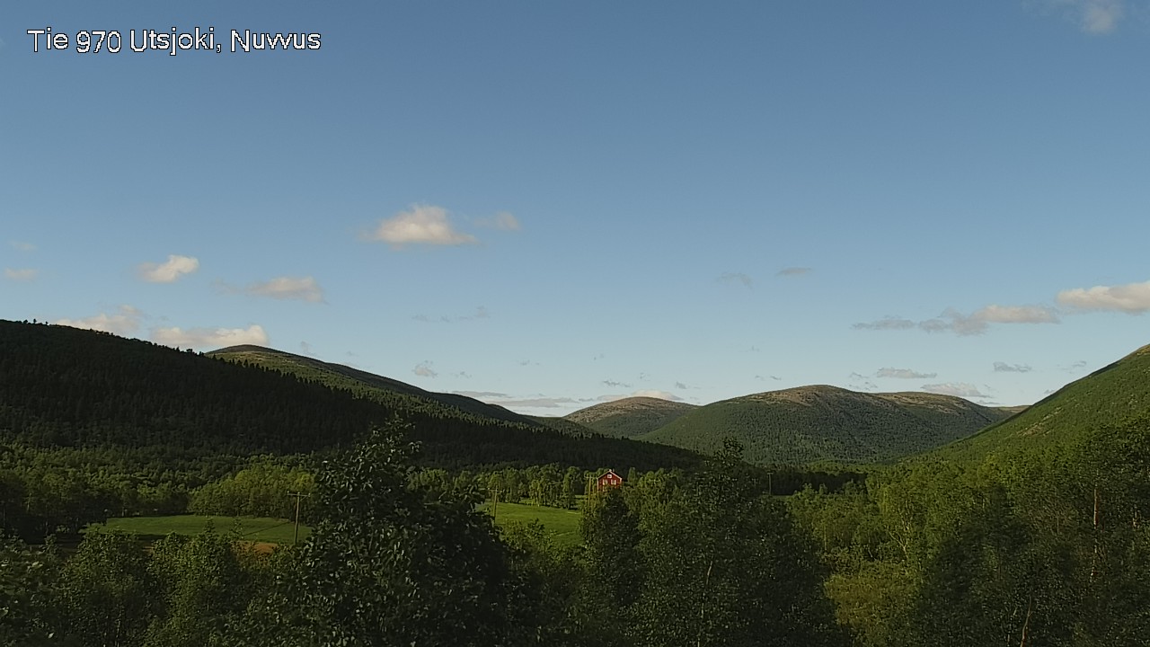Weather Camera Image Väg 970 Utsjoki, Nuvvus, Utsjoki, Lappi
