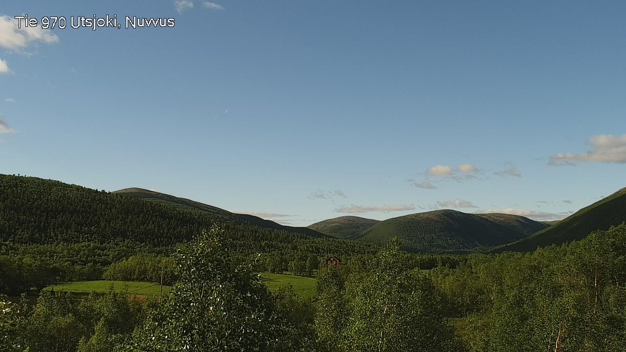 Weather Camera Image Väg 970 Utsjoki, Nuvvus, Utsjoki, Lappi