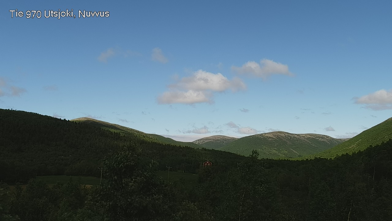 Weather Camera Image Väg 970 Utsjoki, Nuvvus, Utsjoki, Lappi