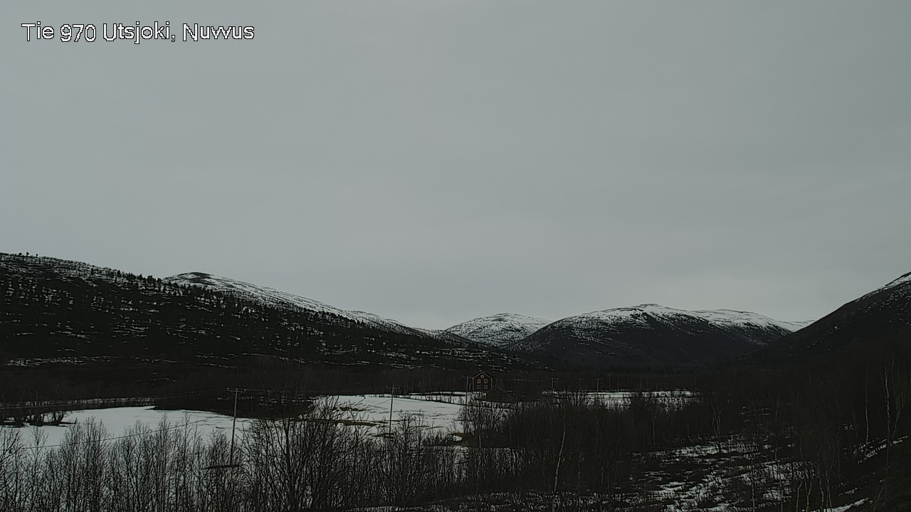 Weather Camera Image Väg 970 Utsjoki, Nuvvus, Utsjoki, Lappi