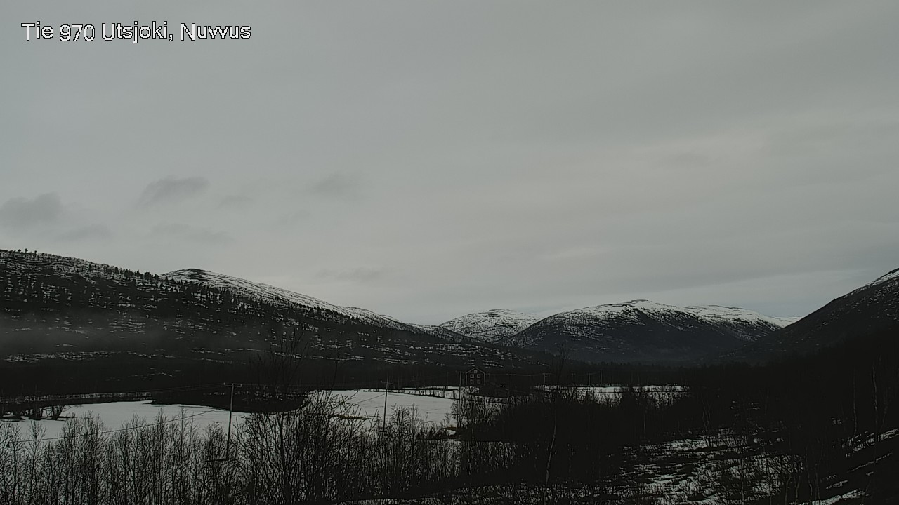 Weather Camera Image Väg 970 Utsjoki, Nuvvus, Utsjoki, Lappi