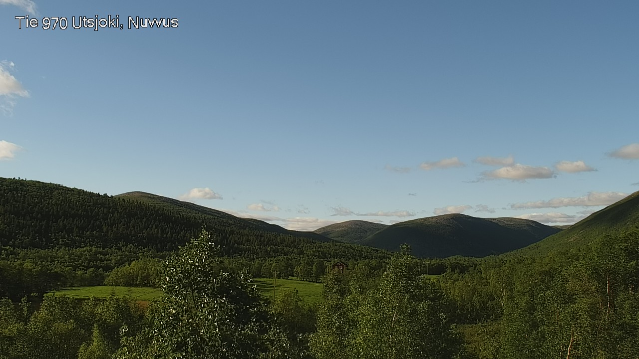 Weather Camera Image Väg 970 Utsjoki, Nuvvus, Utsjoki, Lappi