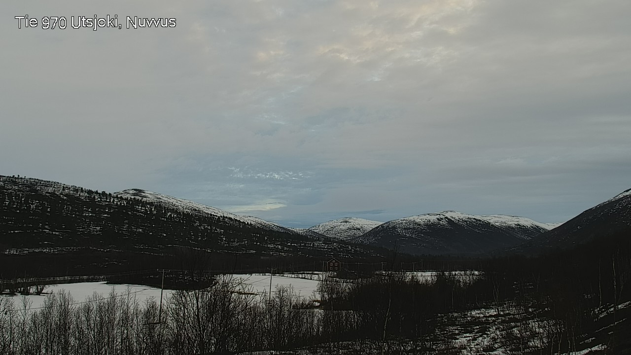 Weather Camera Image Väg 970 Utsjoki, Nuvvus, Utsjoki, Lappi