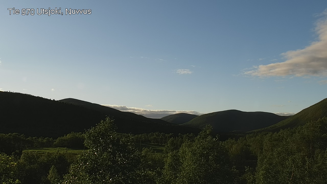 Weather Camera Image Väg 970 Utsjoki, Nuvvus, Utsjoki, Lappi