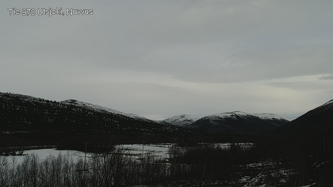 Weather Camera Image Väg 970 Utsjoki, Nuvvus, Utsjoki, Lappi
