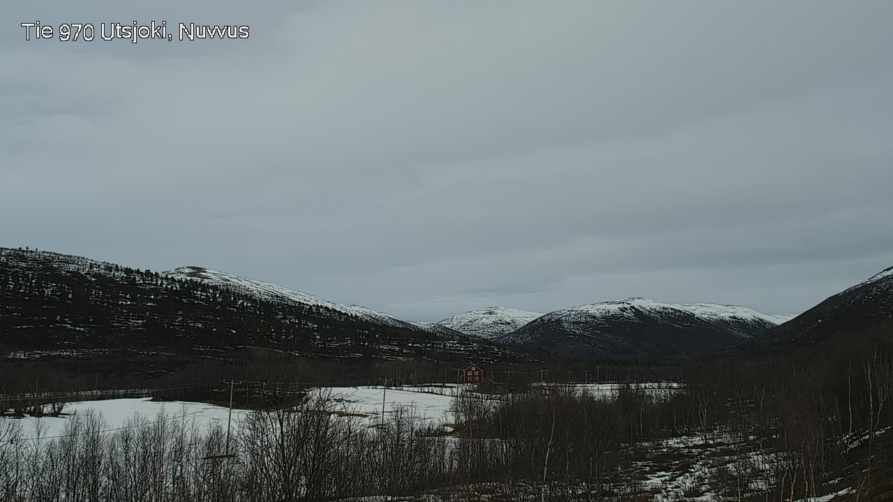 Weather Camera Image Väg 970 Utsjoki, Nuvvus, Utsjoki, Lappi