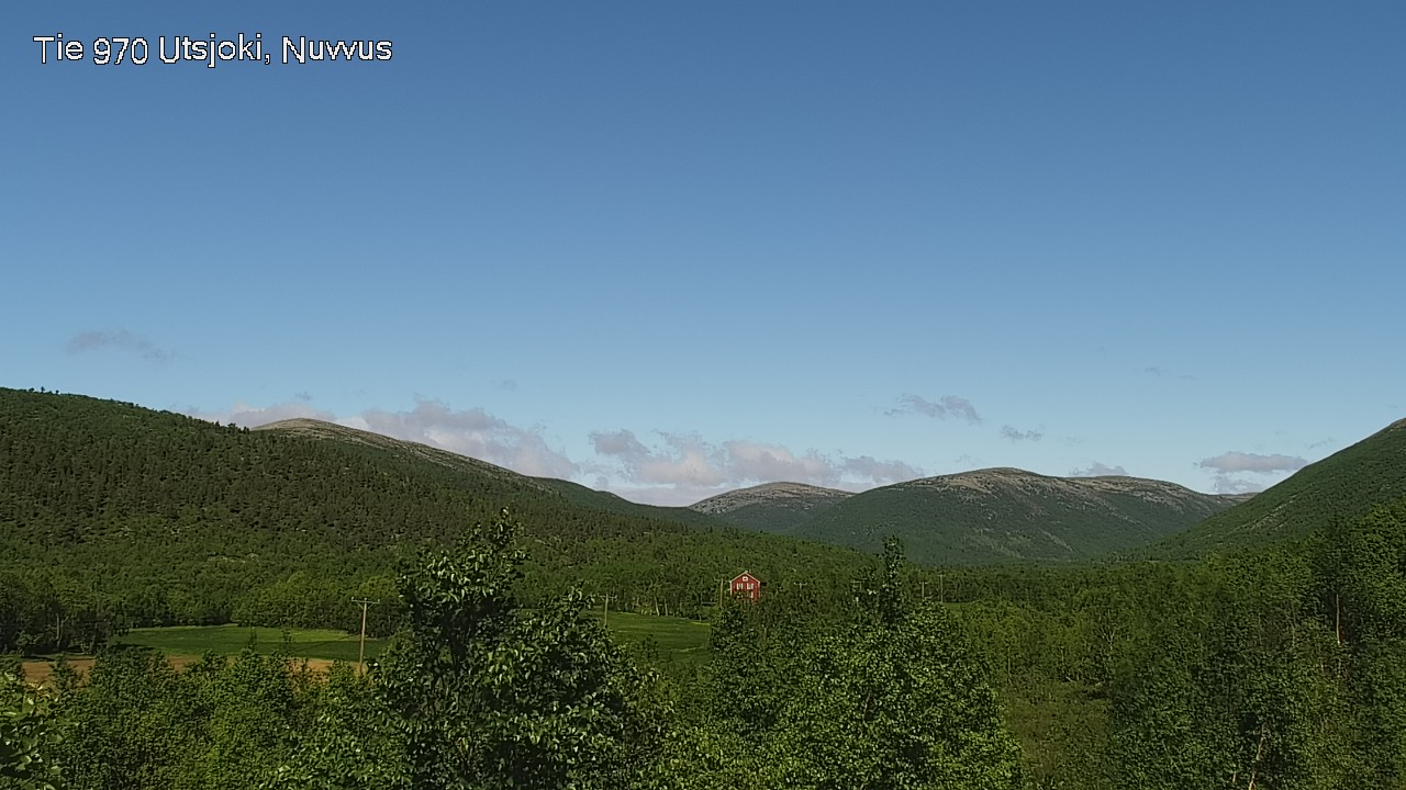 Weather Camera Image Väg 970 Utsjoki, Nuvvus, Utsjoki, Lappi