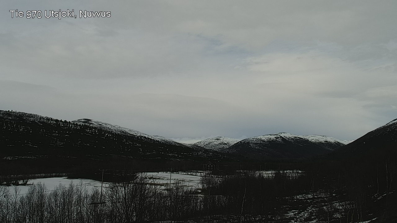 Weather Camera Image Väg 970 Utsjoki, Nuvvus, Utsjoki, Lappi