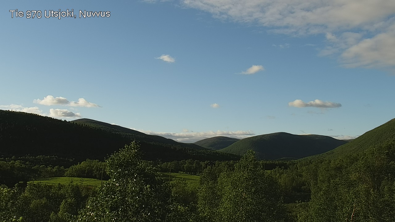 Weather Camera Image Väg 970 Utsjoki, Nuvvus, Utsjoki, Lappi