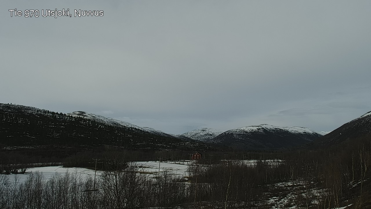Weather Camera Image Väg 970 Utsjoki, Nuvvus, Utsjoki, Lappi