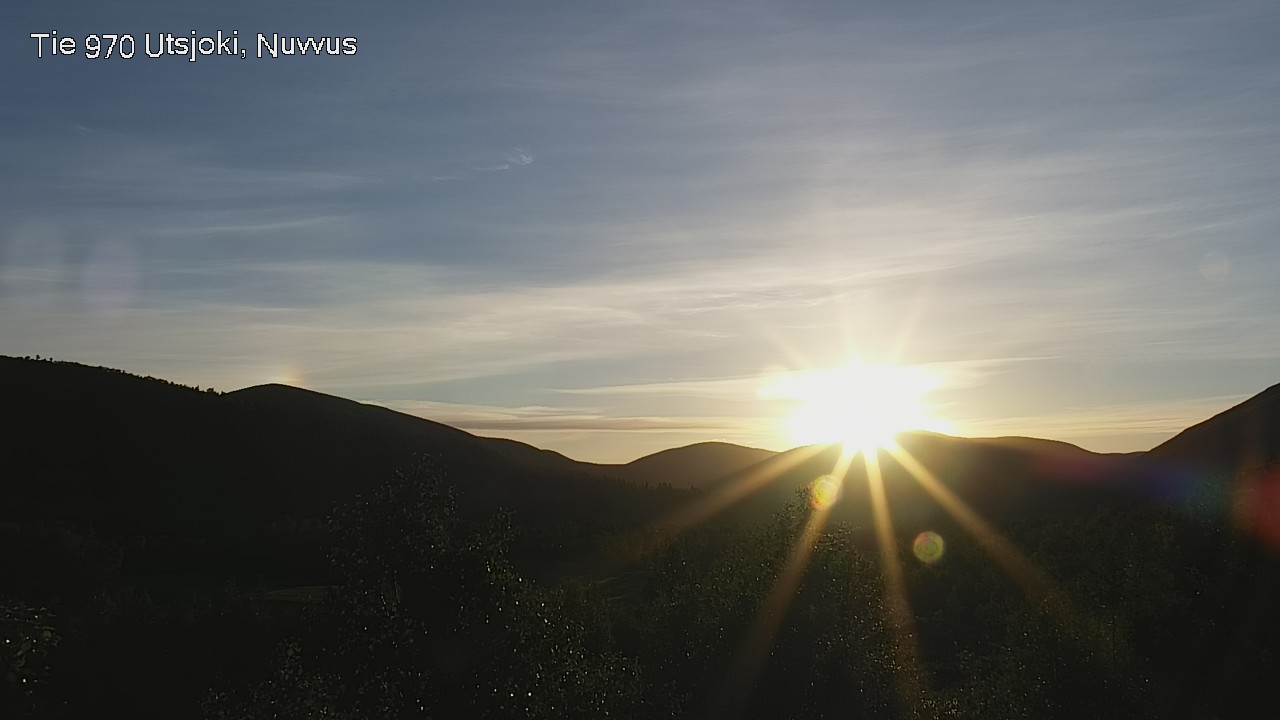 Weather Camera Image Väg 970 Utsjoki, Nuvvus, Utsjoki, Lappi