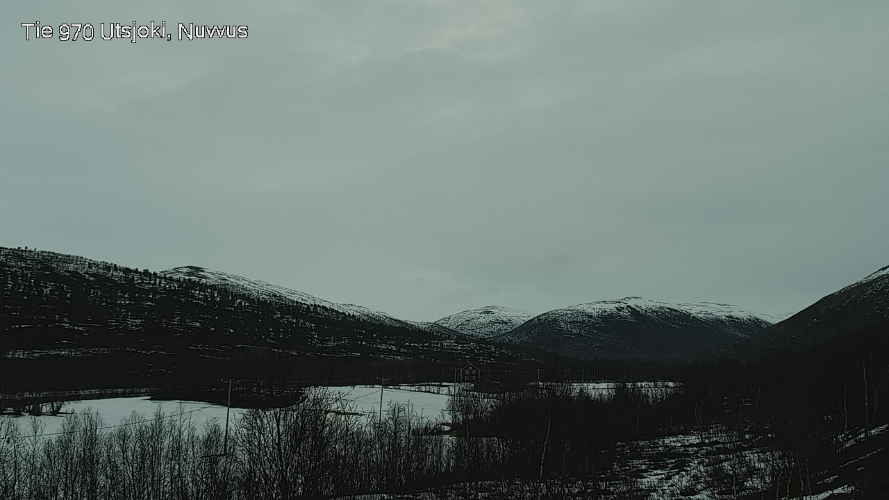 Weather Camera Image Väg 970 Utsjoki, Nuvvus, Utsjoki, Lappi