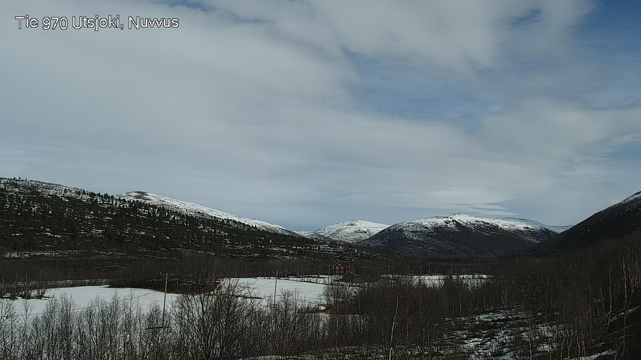 Weather Camera Image Väg 970 Utsjoki, Nuvvus, Utsjoki, Lappi