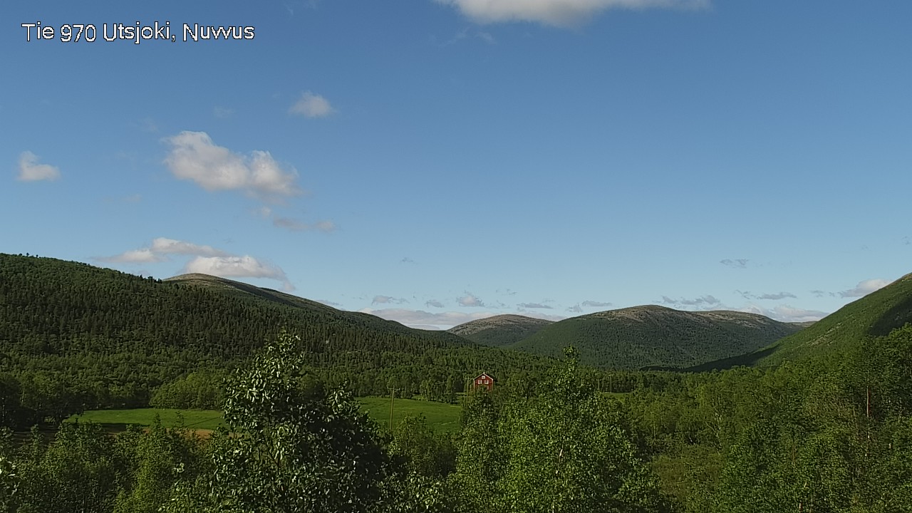 Weather Camera Image Väg 970 Utsjoki, Nuvvus, Utsjoki, Lappi