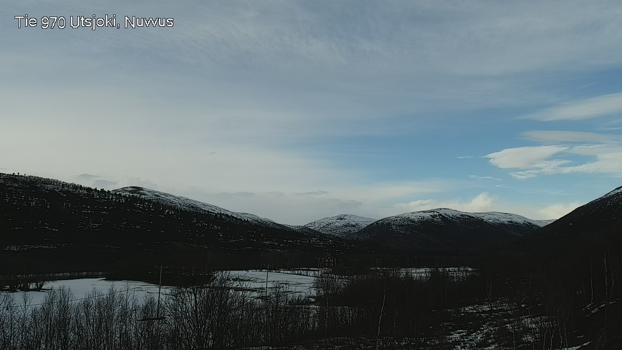 Weather Camera Image Väg 970 Utsjoki, Nuvvus, Utsjoki, Lappi