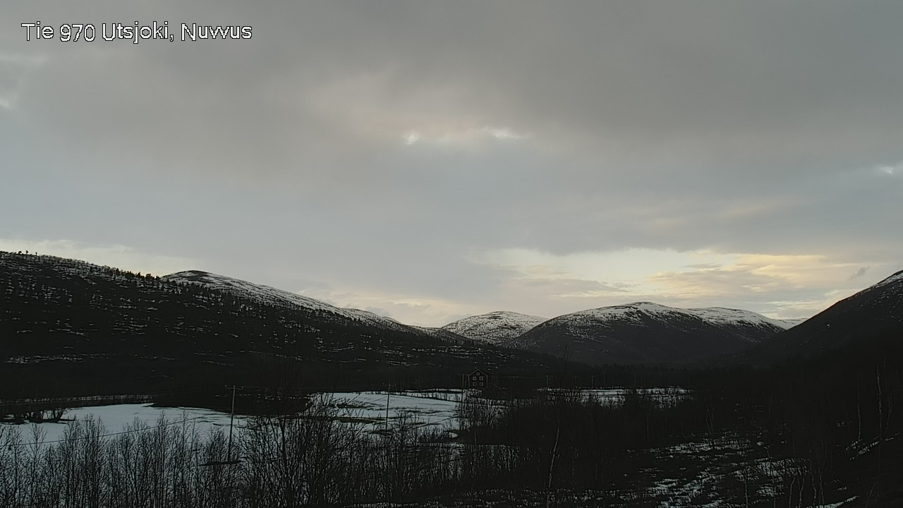 Weather Camera Image Väg 970 Utsjoki, Nuvvus, Utsjoki, Lappi
