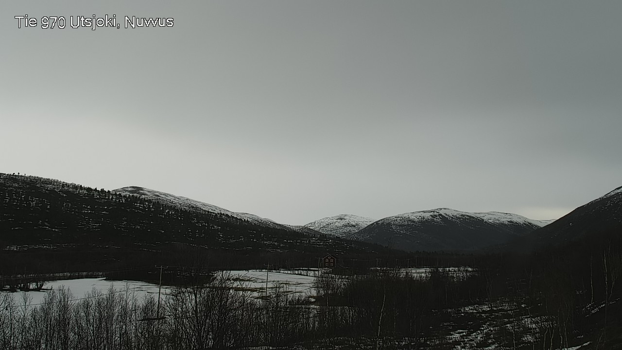 Weather Camera Image Väg 970 Utsjoki, Nuvvus, Utsjoki, Lappi