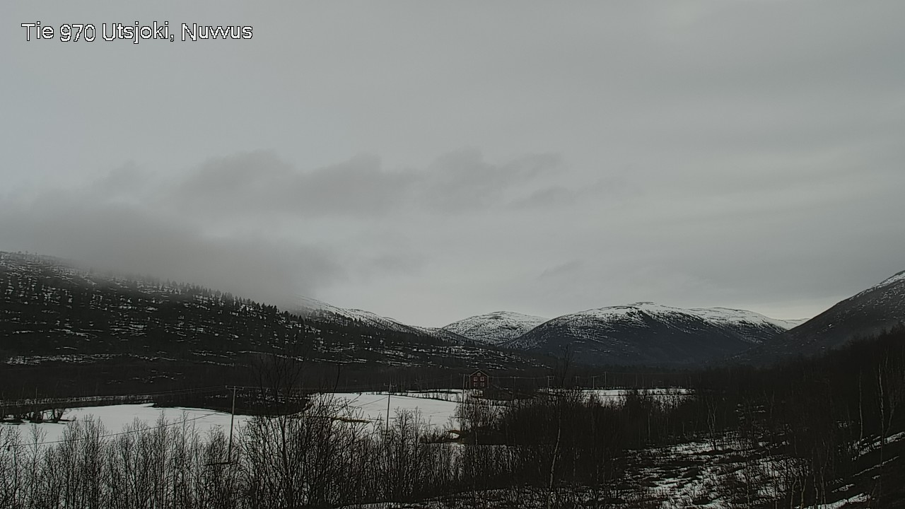 Weather Camera Image Väg 970 Utsjoki, Nuvvus, Utsjoki, Lappi