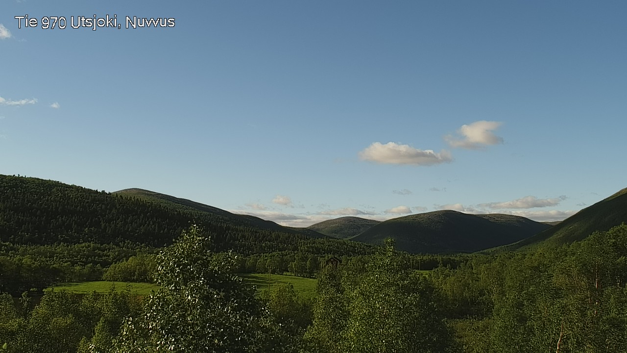 Weather Camera Image Väg 970 Utsjoki, Nuvvus, Utsjoki, Lappi