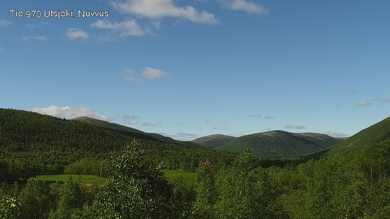 Weather Camera Image Väg 970 Utsjoki, Nuvvus, Utsjoki, Lappi