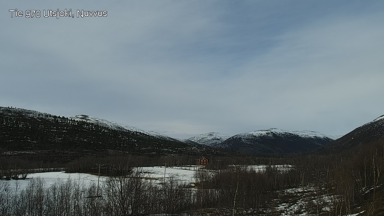 Weather Camera Image Väg 970 Utsjoki, Nuvvus, Utsjoki, Lappi
