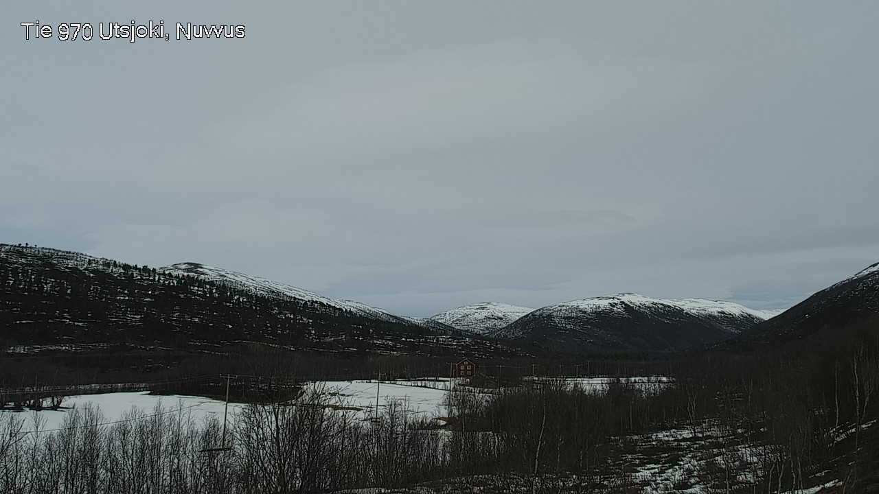 Weather Camera Image Väg 970 Utsjoki, Nuvvus, Utsjoki, Lappi