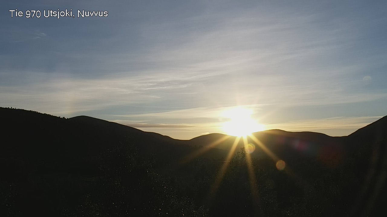 Weather Camera Image Väg 970 Utsjoki, Nuvvus, Utsjoki, Lappi