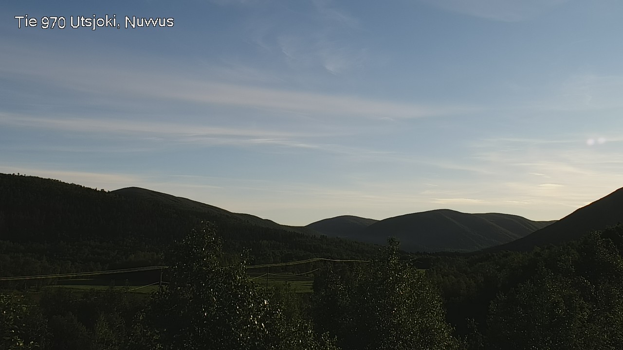 Weather Camera Image Väg 970 Utsjoki, Nuvvus, Utsjoki, Lappi