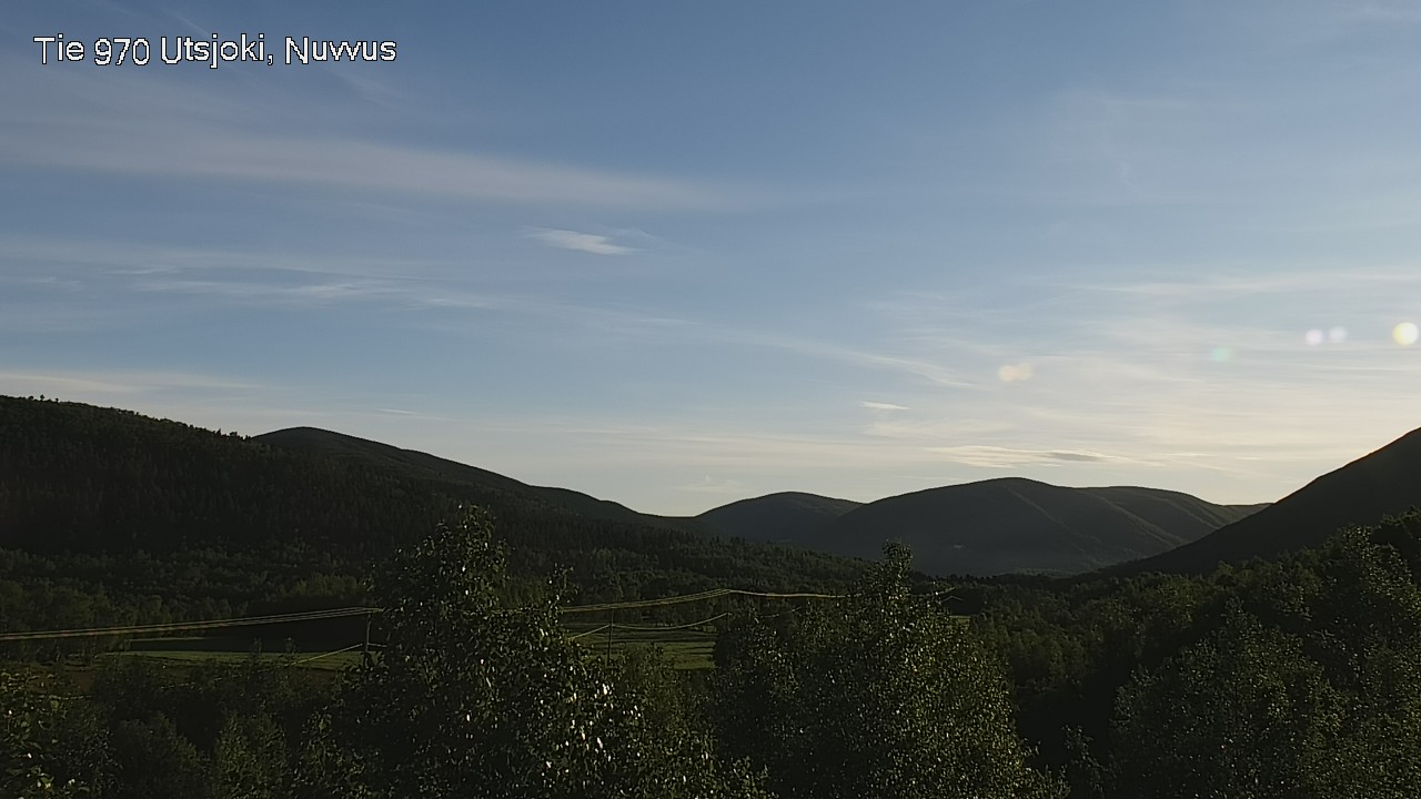 Weather Camera Image Väg 970 Utsjoki, Nuvvus, Utsjoki, Lappi