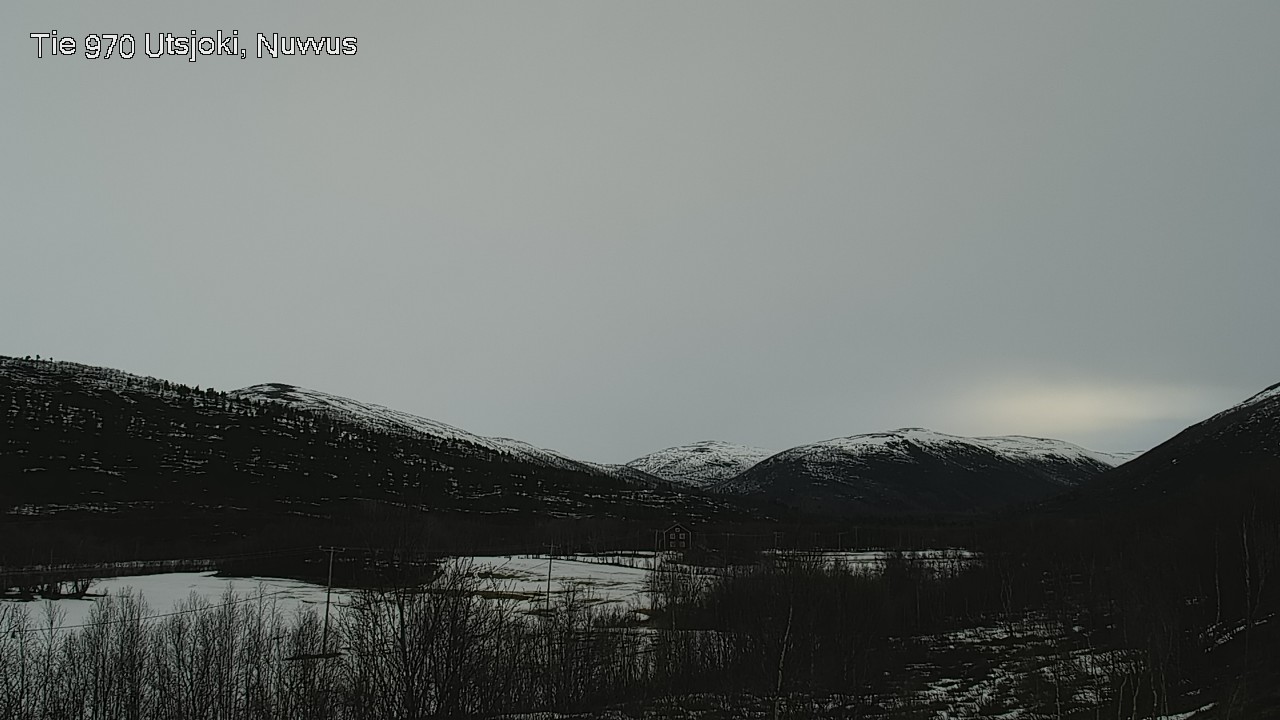 Weather Camera Image Väg 970 Utsjoki, Nuvvus, Utsjoki, Lappi