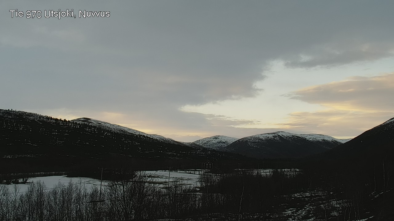 Weather Camera Image Väg 970 Utsjoki, Nuvvus, Utsjoki, Lappi