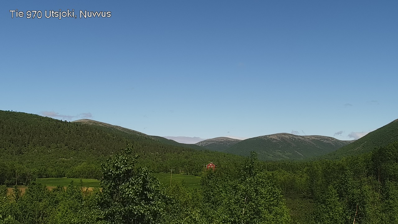 Weather Camera Image Väg 970 Utsjoki, Nuvvus, Utsjoki, Lappi