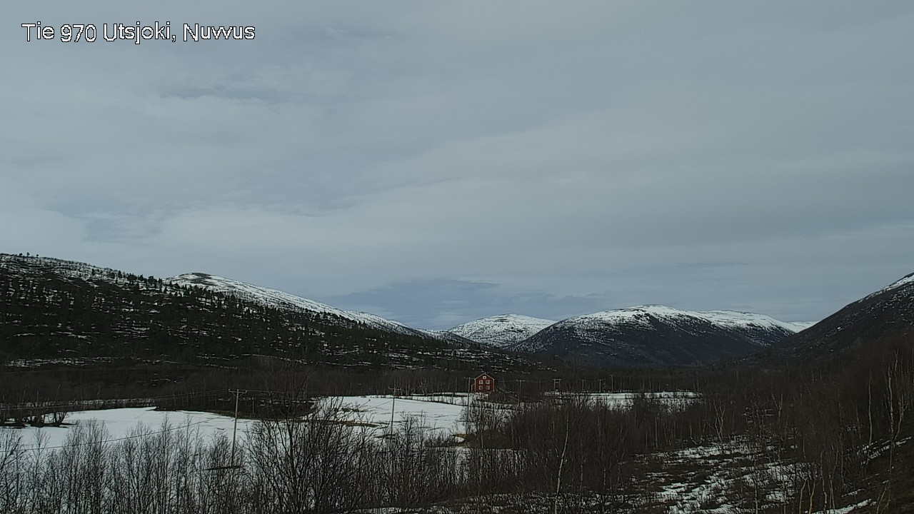 Weather Camera Image Väg 970 Utsjoki, Nuvvus, Utsjoki, Lappi