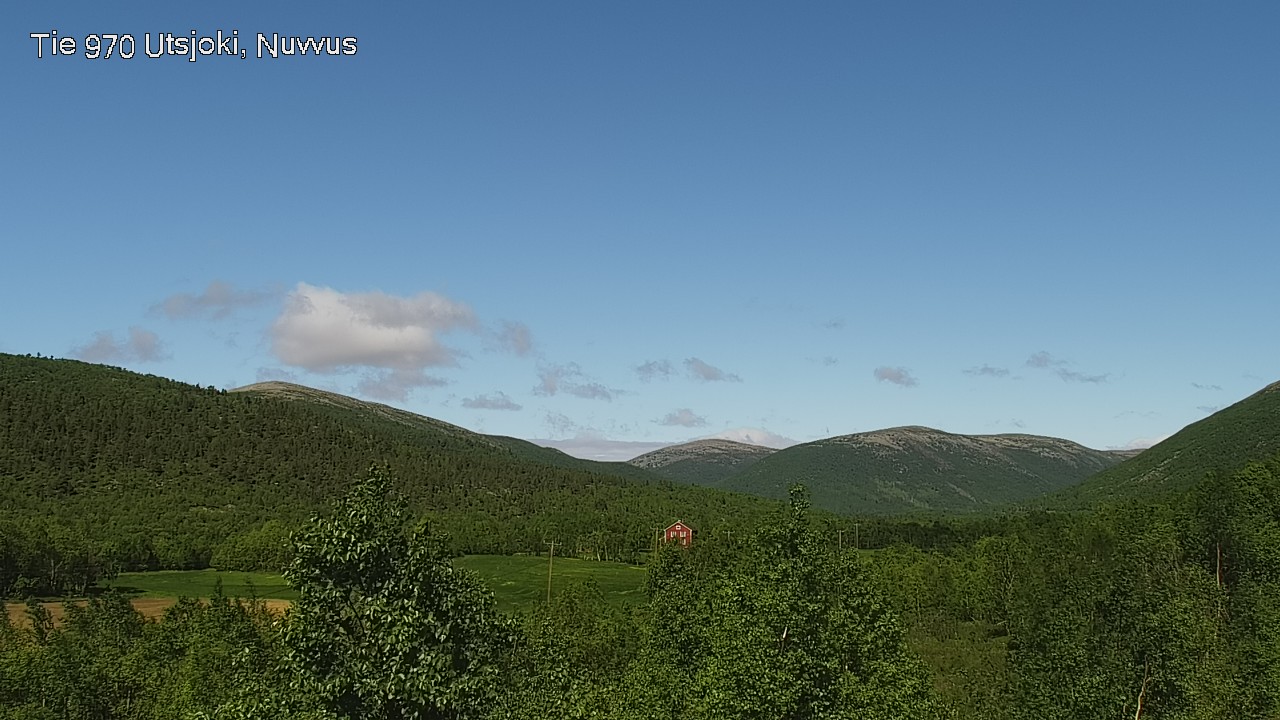Weather Camera Image Väg 970 Utsjoki, Nuvvus, Utsjoki, Lappi
