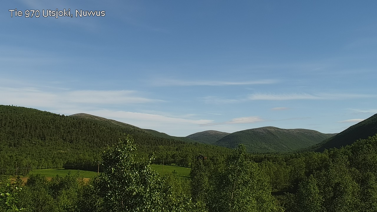 Weather Camera Image Väg 970 Utsjoki, Nuvvus, Utsjoki, Lappi