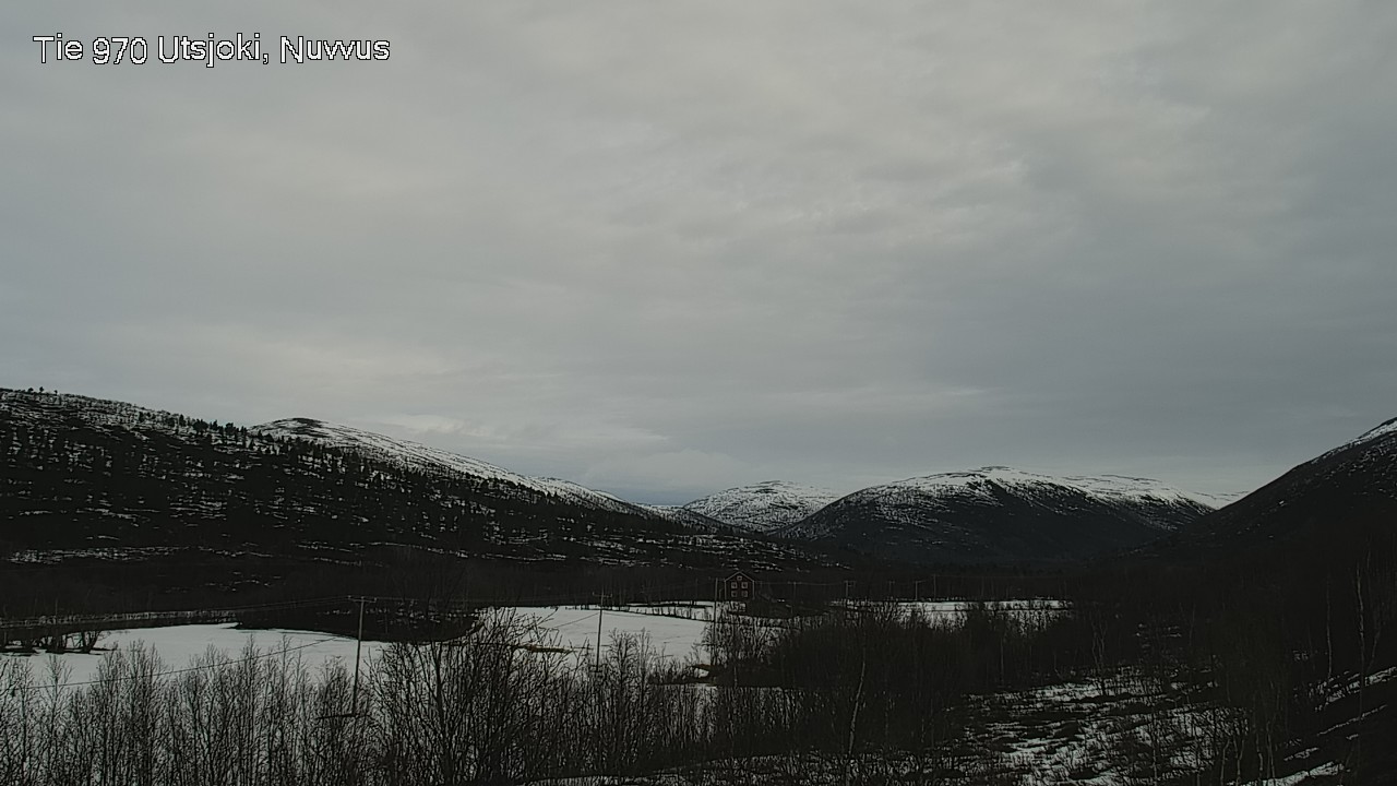 Weather Camera Image Väg 970 Utsjoki, Nuvvus, Utsjoki, Lappi