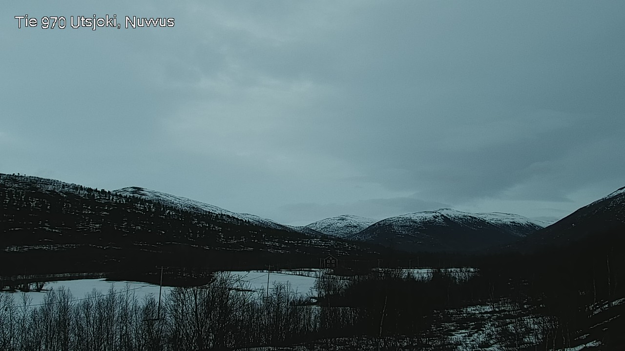 Weather Camera Image Väg 970 Utsjoki, Nuvvus, Utsjoki, Lappi