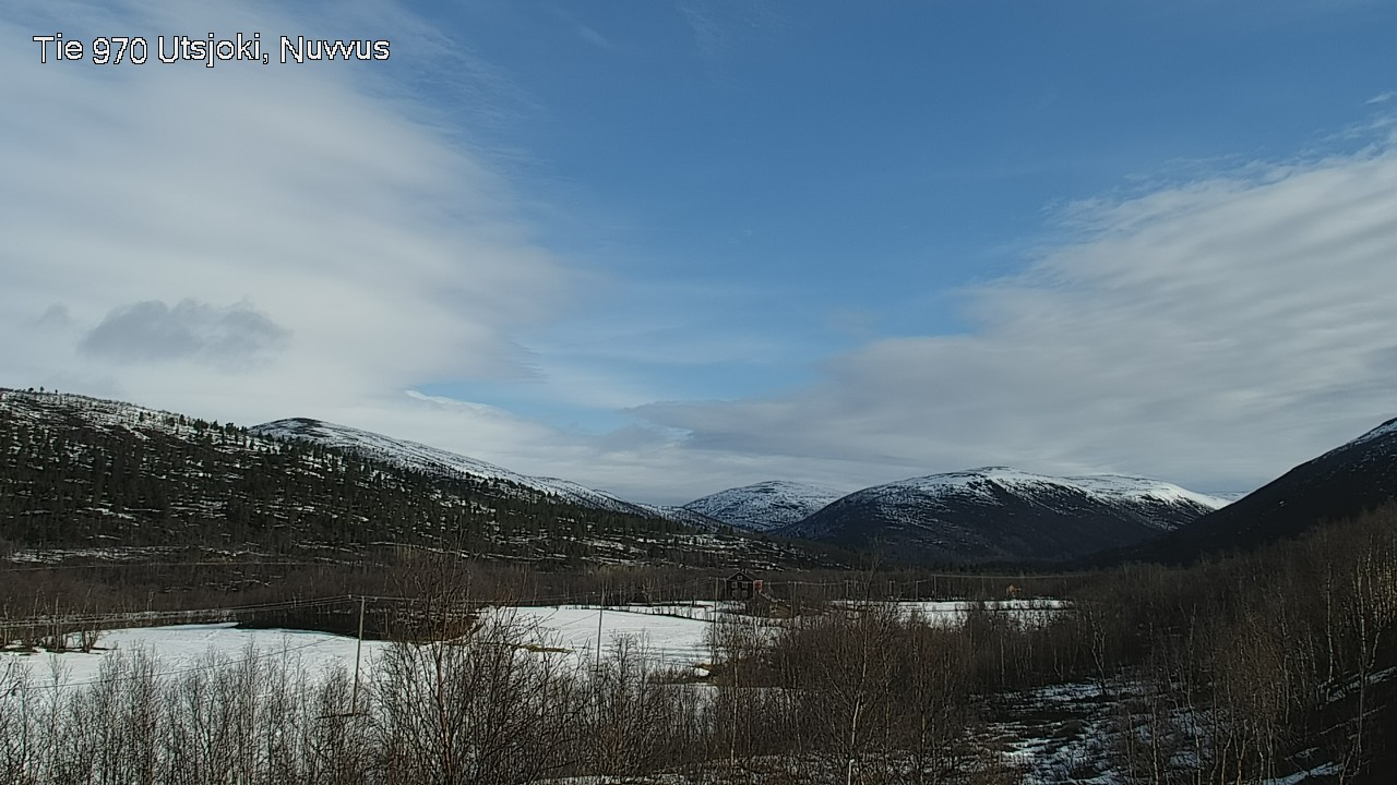 Weather Camera Image Väg 970 Utsjoki, Nuvvus, Utsjoki, Lappi