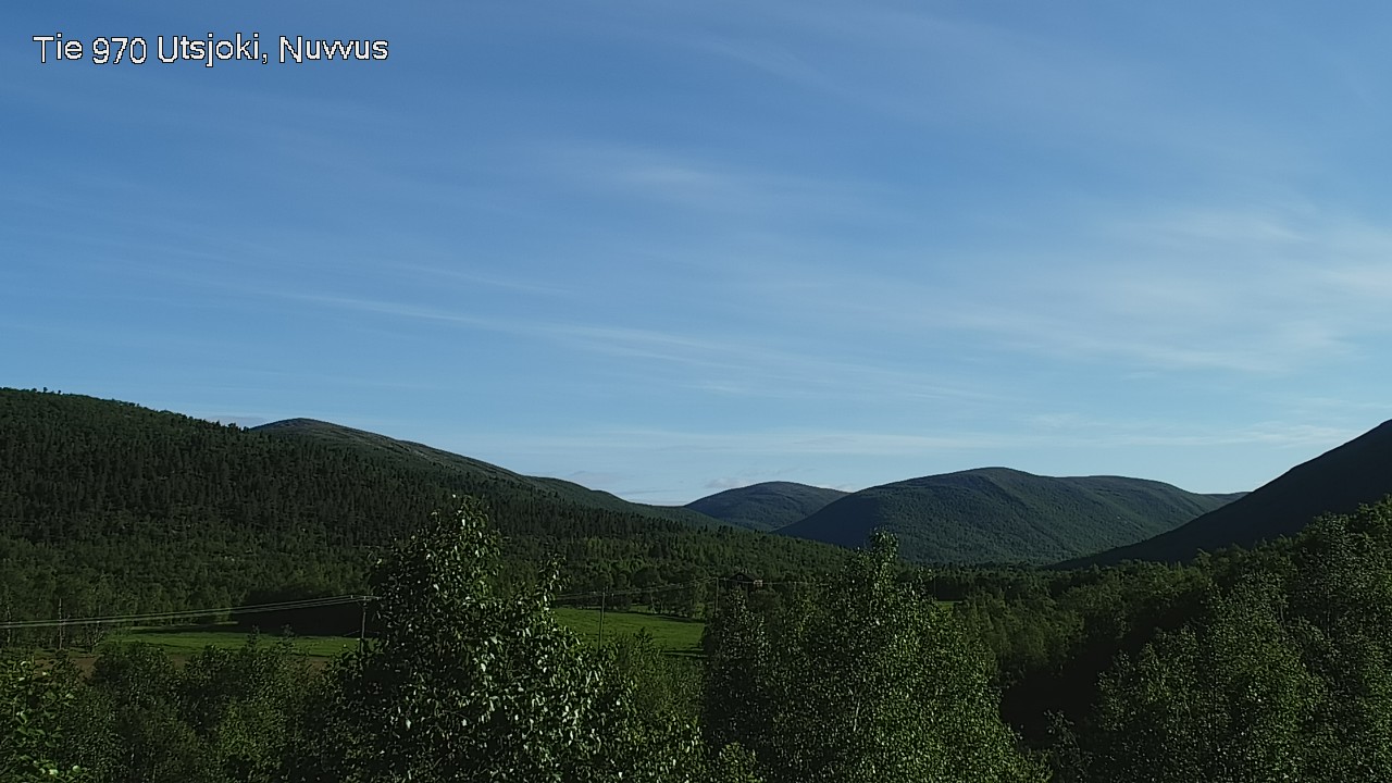 Weather Camera Image Väg 970 Utsjoki, Nuvvus, Utsjoki, Lappi