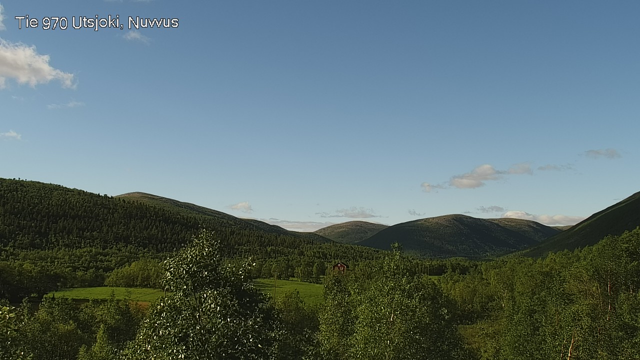 Weather Camera Image Väg 970 Utsjoki, Nuvvus, Utsjoki, Lappi