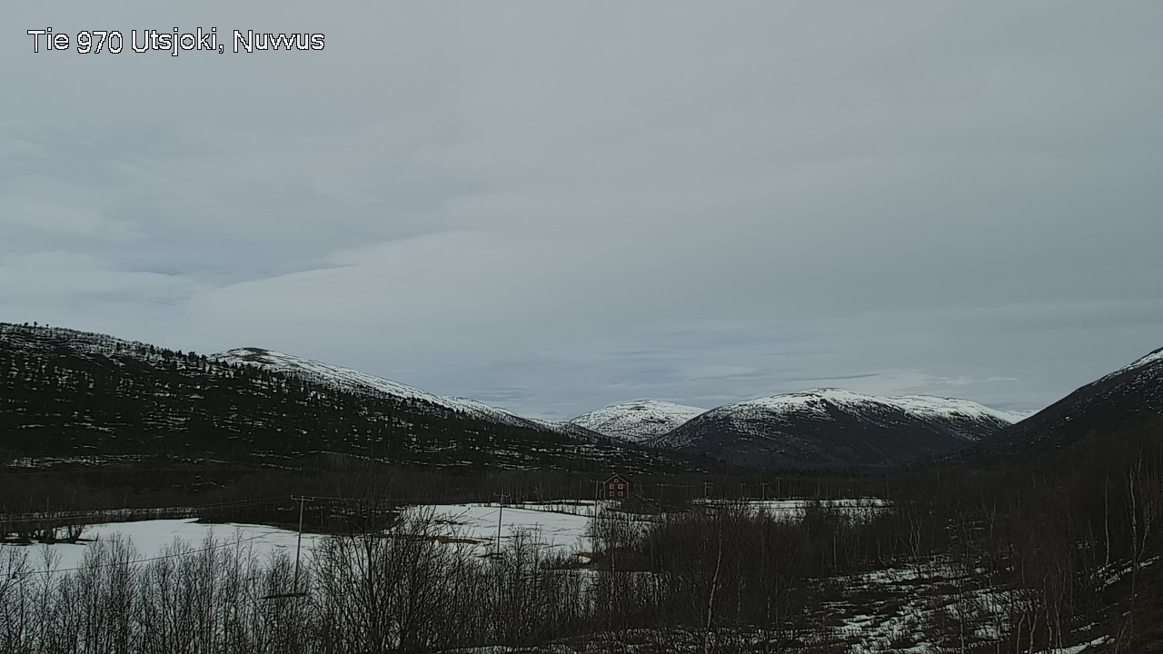 Weather Camera Image Väg 970 Utsjoki, Nuvvus, Utsjoki, Lappi