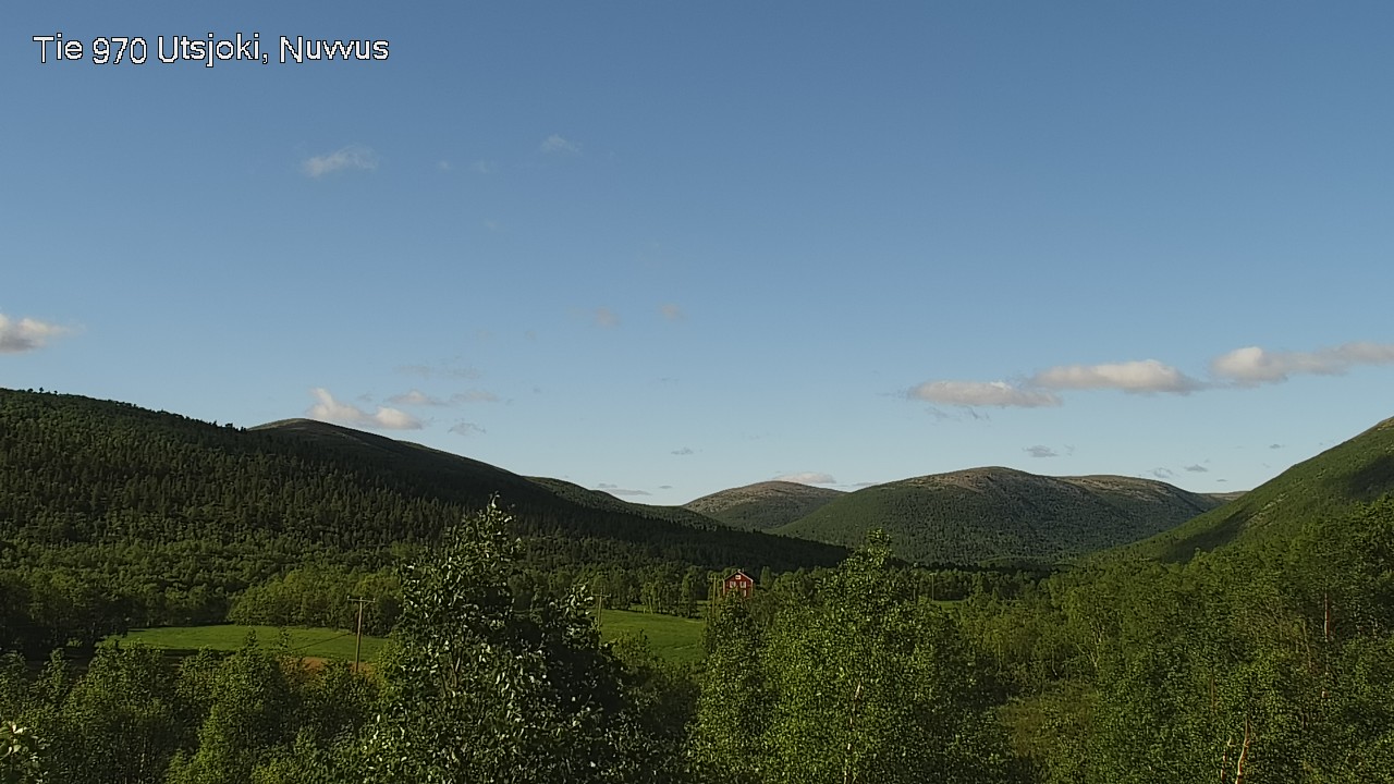 Weather Camera Image Väg 970 Utsjoki, Nuvvus, Utsjoki, Lappi
