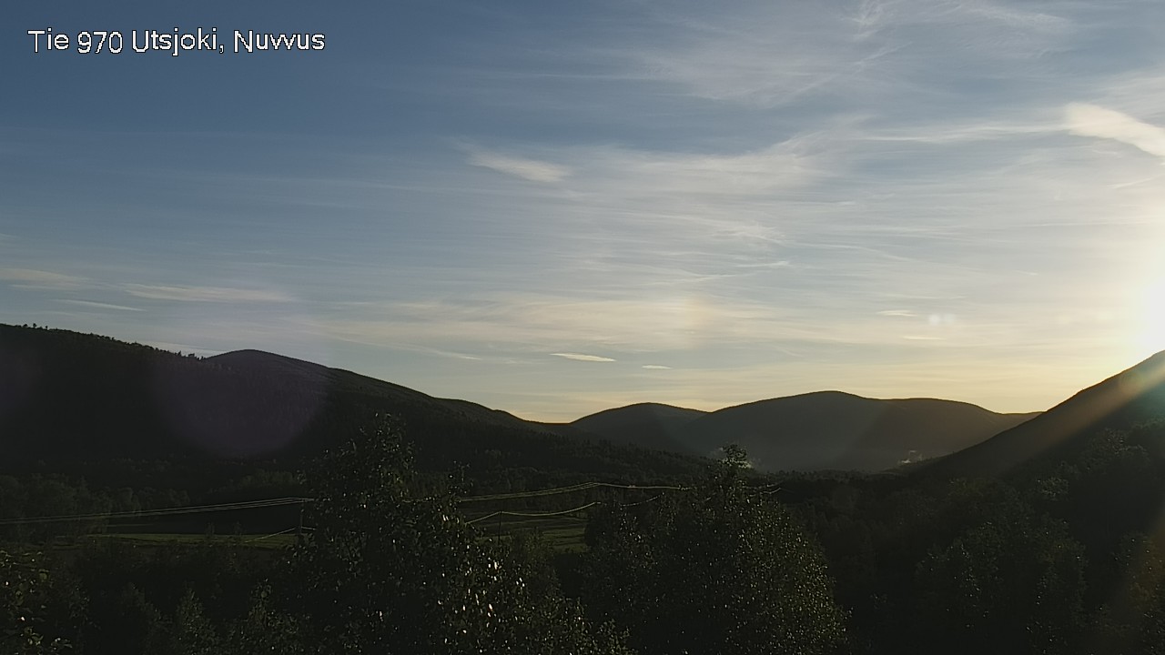 Weather Camera Image Väg 970 Utsjoki, Nuvvus, Utsjoki, Lappi
