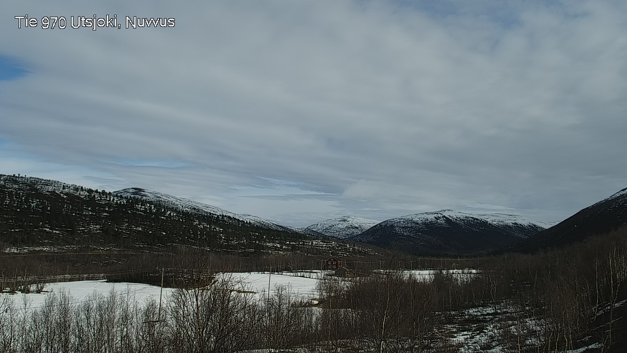 Weather Camera Image Väg 970 Utsjoki, Nuvvus, Utsjoki, Lappi