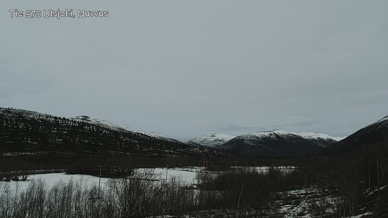 Weather Camera Image Väg 970 Utsjoki, Nuvvus, Utsjoki, Lappi