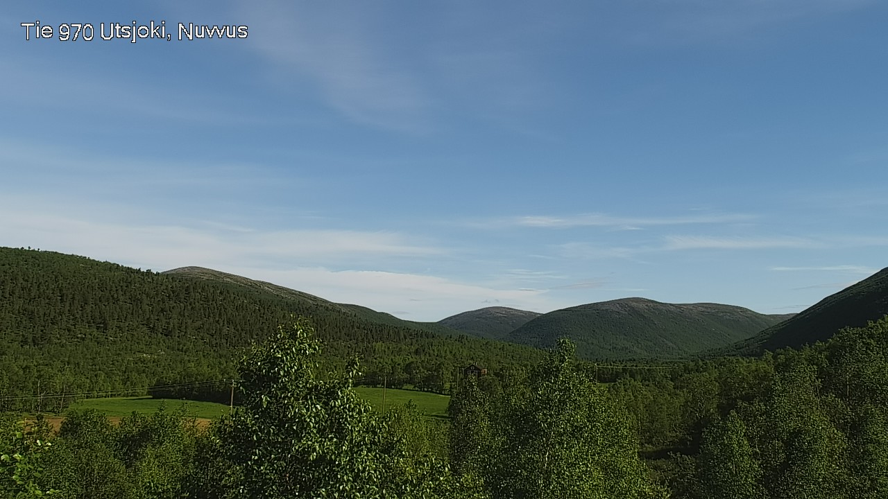 Weather Camera Image Väg 970 Utsjoki, Nuvvus, Utsjoki, Lappi