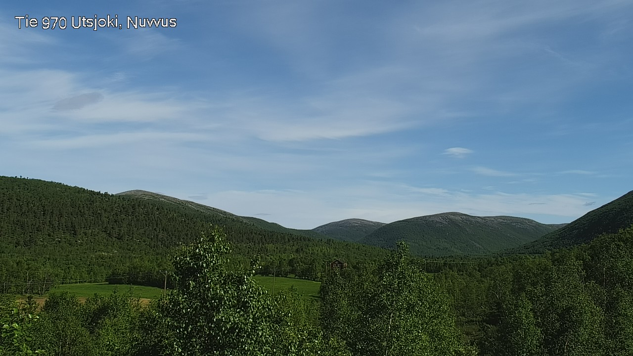 Weather Camera Image Väg 970 Utsjoki, Nuvvus, Utsjoki, Lappi