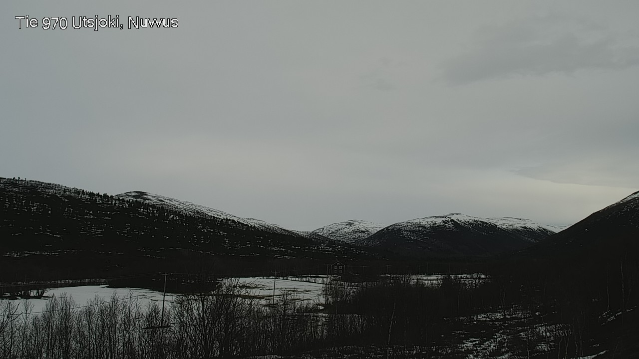 Weather Camera Image Väg 970 Utsjoki, Nuvvus, Utsjoki, Lappi
