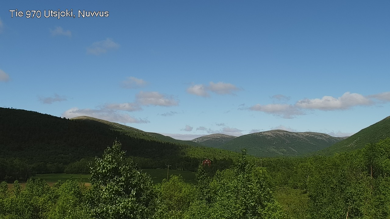 Weather Camera Image Väg 970 Utsjoki, Nuvvus, Utsjoki, Lappi