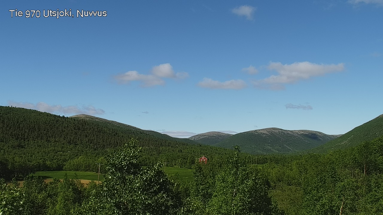 Weather Camera Image Väg 970 Utsjoki, Nuvvus, Utsjoki, Lappi